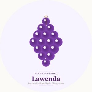 Mydło winogronowe — Lawenda